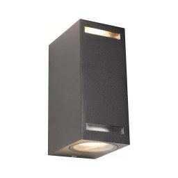 Aplică de exterior FAVEIRA 2xGU10/7W/230V IP44 antracit