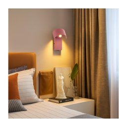 Brilagi - Lampă LED de perete VASTO LED/3W/230V roz