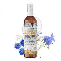 Active Drops ulei de in, cânepă și chimen negru 200 ml