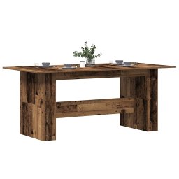 Masa de bucatarie, lemn vechi, 180 x 90 x 76 cm, PAL GartenMobel Dekor