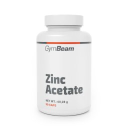 GymBeam Acetat de zinc 90 caps.