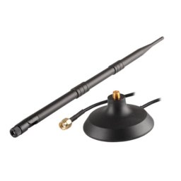 Antena WI-FI Omnidirectionala Savio AK-05, 2.4GHz, 12dBI, Include cablu 2m si stand