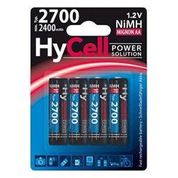 HyCell NiMh battery Mignon AA type 2700mAh - 4 blister
