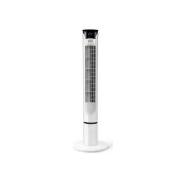 Ventilator Ventilator turn Temporizator, Control touch, 3 trepte de viteza, H 102 cm, Alb