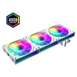 3 x FN12A-S3I 120mm RGB LED Alb