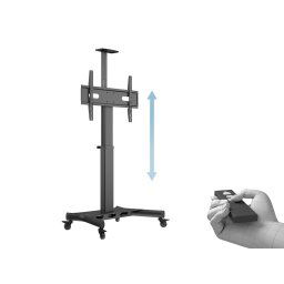 Stand TV mobil motorizat cu suport camera Multibrackets MB-5834, 32"-75", max. 60kg
