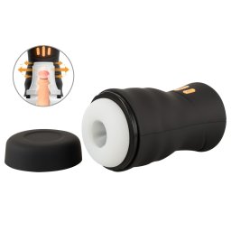 You2Toys Gyro - masturbator rotativ și vibrator - negru