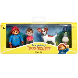 Set 4 figurine ursuletul paddington, 5,5 - 7 cm