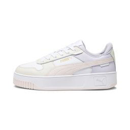 PUMA Sneaker low 'Carina Street' galben pastel / mov pastel / roz pastel / alb