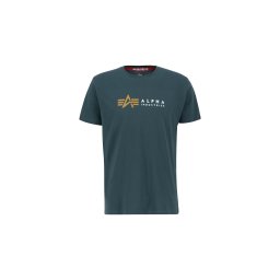 ALPHA INDUSTRIES Tricou galben / verde / alb