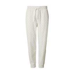 ARMANI EXCHANGE Pantaloni bej / alb