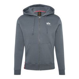 ALPHA INDUSTRIES Hanorac albastru porumbel / alb