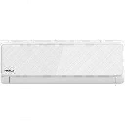 Aparat de aer conditionat inverter Finlux 12LIE55BE, 12000 BTU, 30 m², Incalzire exterior, Suflare 4D, Functionare la -25°C, Alb