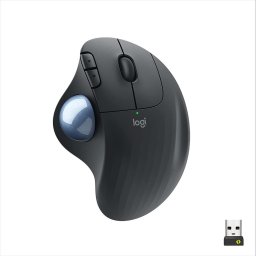 Mouse ERGO M575 for Business, trackball graphite/blue