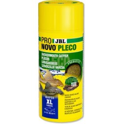 JBL ProNovo Pleco Wafer XL hrană sub formă de tablete pentru pești erbivori mari 250 ml