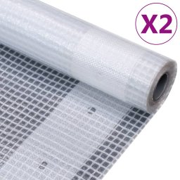Prelate Leno, 2 buc., alb, 2x2 m, 260 g/m² GartenMobel Dekor