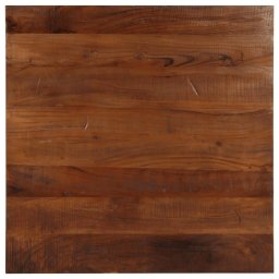 Blat de masa patrat, 80x80x2,5 cm, lemn masiv reciclat GartenMobel Dekor