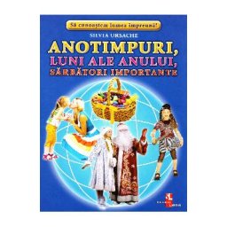 Anotimpuri, luni ale anului, sarbatori importante - Cartonase - Silvia Ursache