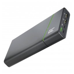 Baterie externa PowerPlay Ultra 26800mAh 128W 4-Port 2x USB-C 65W si 27W Power Delivery si 2x USB Ultra Charge Power Bank pentru laptop, MacBook, iPad, iPhone, Nintendo Switch