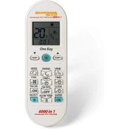 TELECOMANDA UNIVERSALA Superior, compatibila cu majoritatea modelelor de aer conditionat aflate pe piata, display, bateriile (2 x AAA) nu sunt incluse, alb SUPCU003 (timbru verde 0.18 lei)