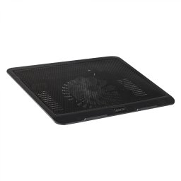 STAND SPACER notebook 15.6, sita metal, fan 14cm cu led albastru, black, SP-NC19/45504838 (timbru verde 0.8 lei)