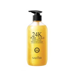 Sadoer Gel de dus cu pompa 500 ml 24K Pure Gold