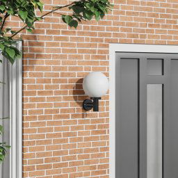Aplica exterioara Negru Otel inoxidabil IP44 GartenMobel Dekor
