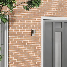 Lumina de perete exterioara Otel inoxidabil argintiu IP44 GartenMobel Dekor