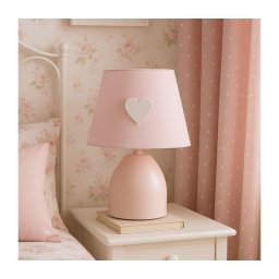 Veioză pentru copii ONLY TITTA 1xE14/6W/230V 20 cm roz