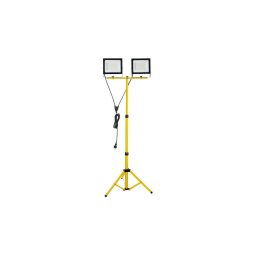 Proiector LED cu suport TIGRA 2xLED/100W/230V 4000K IP54 negru/galben