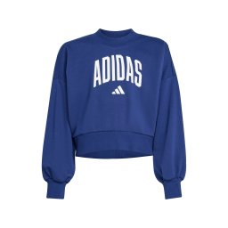 ADIDAS SPORTSWEAR Hanorac sport albastru închis / alb