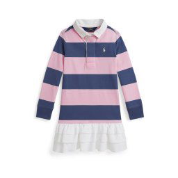Polo Ralph Lauren Rochie albastru închis / roz / alb