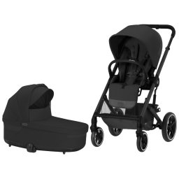 Carucior Balios S Lux Cybex 2 in 1 BLK, Moon Black