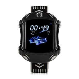 Ceas smartwatch GPS copii Wonlex KT14, Negru
