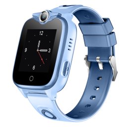 Ceas smartwatch GPS copii Wonlex KT09, Albastru