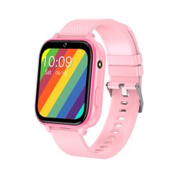 Ceas smartwatch pentru copii YQT-T12, Roz