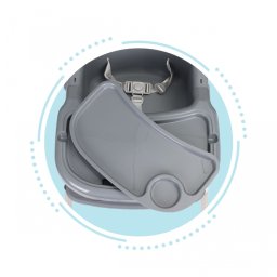 Scaun de masa 2 in 1 Ecotoys HC-135 - Gri