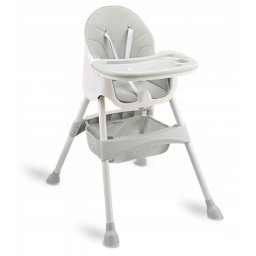 Scaun de masa 3 in 1 Ricokids Milo - Gri