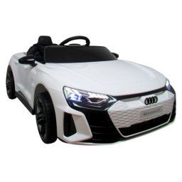 Masinuta electrica cu telecomanda Audi E-TRON R-Sport - Alb