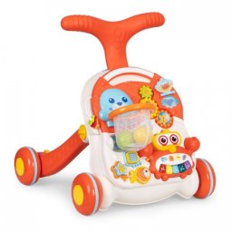 Antemergator educational 2 in 1 Huanger HE0829 - Alb cu rosu