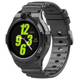 Ceas Smartwatch Pentru Copii, Wonlex KT25S, Negru