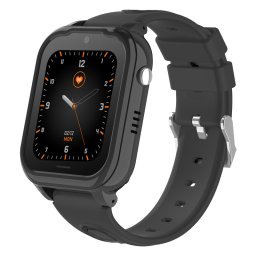 Ceas Smartwatch Pentru Copii, Wonlex KT28, Negru