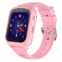 Ceas Smartwatch Pentru Copii, Wonlex KT28, Roz