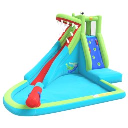 Tobogan acvatic gonflabil cu piscina Crocodil