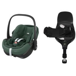 PK Scaun Auto I-Size Maxi-Cosi PEBBLE 360 PRO2 + Baza Auto FAMILYFIX 360 PRO ESSENTIAL GREEN