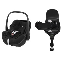 PK Scaun Auto I-Size Maxi-Cosi PEBBLE 360 PRO2 + Baza Auto FAMILYFIX 360 PRO ESSENTIAL BLACK