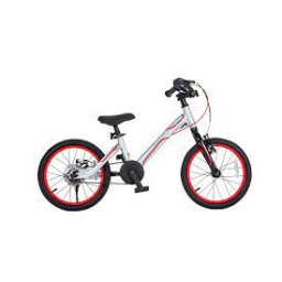 Bicicleta Copii 5-7 ani Mars M1801C 18", Gri/Alb