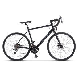 Bicicleta de Oras/Sosea Tip Semicursiera Carpat Pro C27216C 28", Negru/Gri