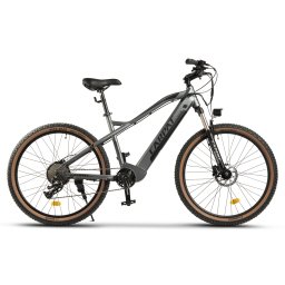 Bicicleta Electrica MTB Hidraulica (E-Bike) Carpat C275H7E 27.5", Gri/Negru