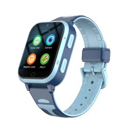 Ceas Smartwatch Pentru Copii, Wonlex KT11 PRO, Albastru